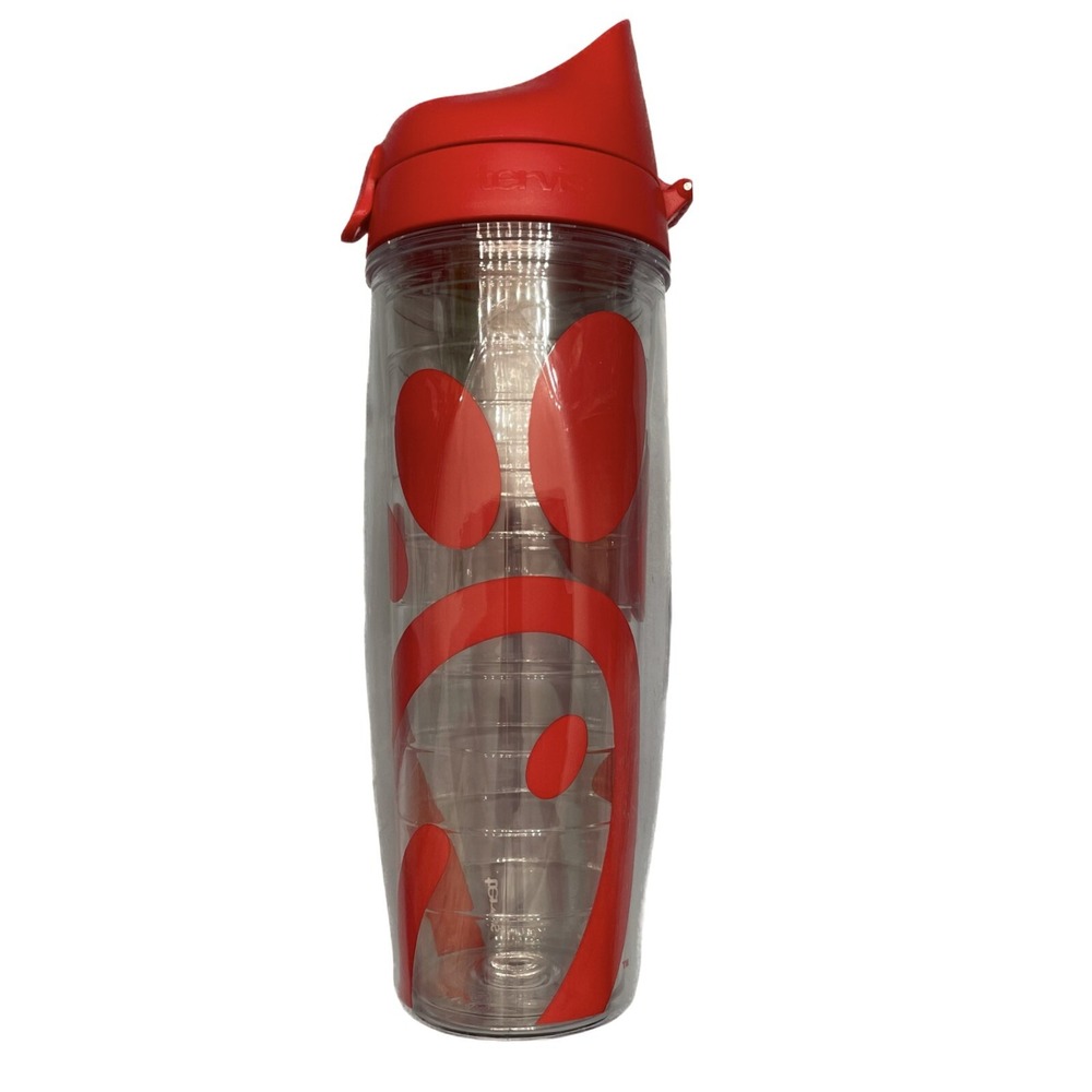 Tervis Chick-fil-A 20 oz Travel Tumbler Red Flip Lid Made in USA Rare CFA Gift